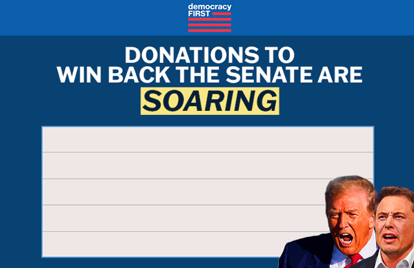 Donations Surging Graphic