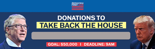 Donations to Take Back the House bar